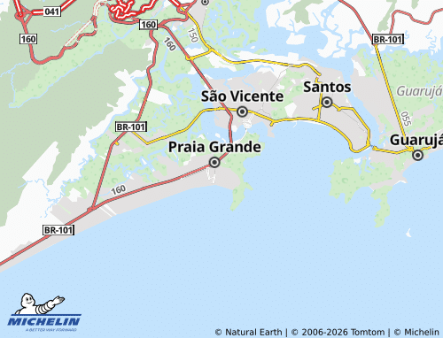 MICHELIN Forte map - ViaMichelin