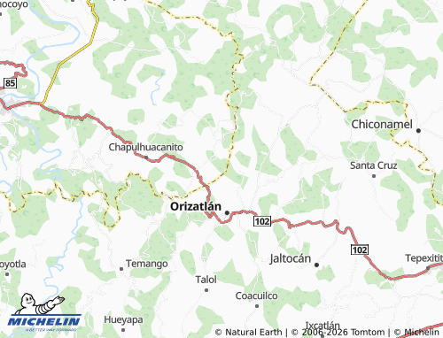 MICHELIN La Vuelta map - ViaMichelin