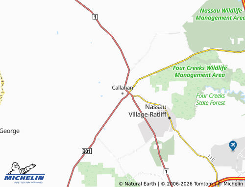 Mapa MICHELIN Callahan - ViaMichelin