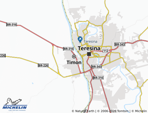 Mappa MICHELIN Timon - ViaMichelin