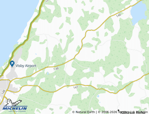 MICHELIN Bro map - ViaMichelin