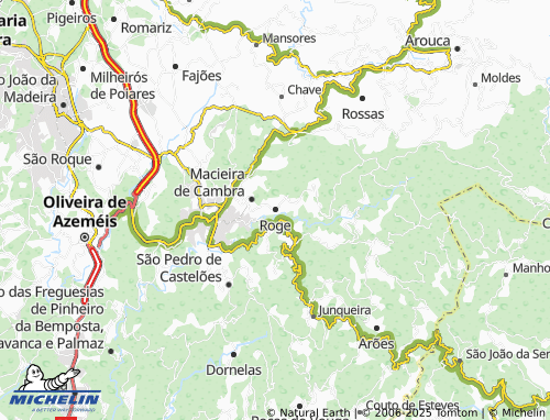 Carte MICHELIN Roge - ViaMichelin