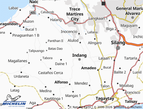 Mappa MICHELIN Tambo Malaki - ViaMichelin