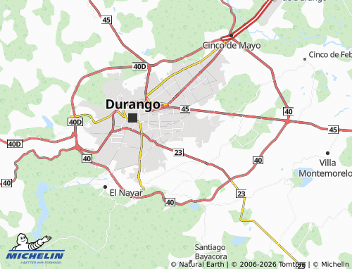 Mapa MICHELIN Fraccionamiento Benito Juárez - ViaMichelin