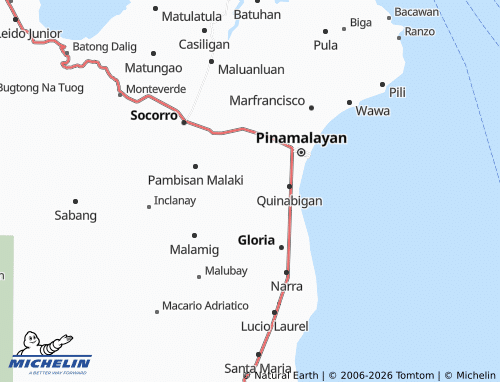 MICHELIN Malaya map - ViaMichelin