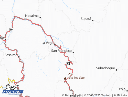 Carte MICHELIN Minas - ViaMichelin