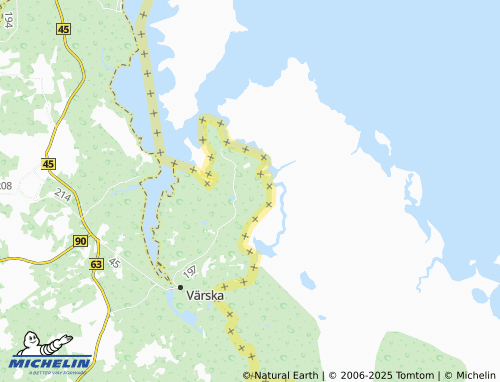 MICHELIN Velna map - ViaMichelin