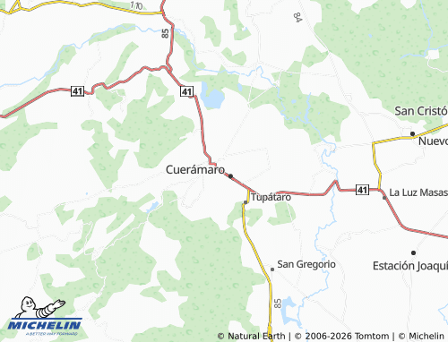 MICHELIN Flores Magón map - ViaMichelin