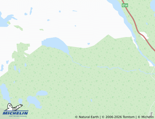 MICHELIN-Landkarte Edsåsdalen - ViaMichelin