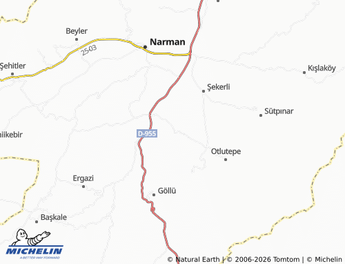 MICHELIN Alacayar map - ViaMichelin