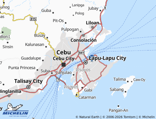 MICHELIN Looc map - ViaMichelin