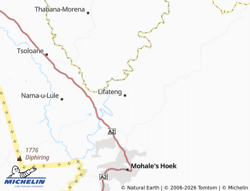 MICHELIN-Landkarte Lifateng - ViaMichelin