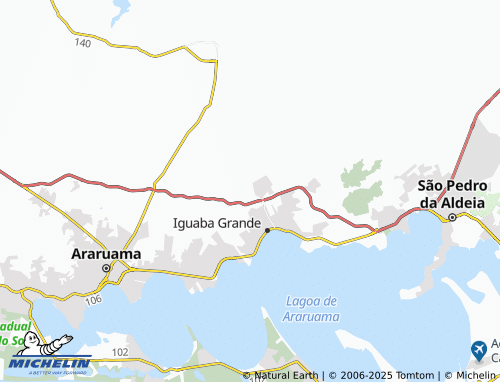 MICHELIN Vila Nova map - ViaMichelin