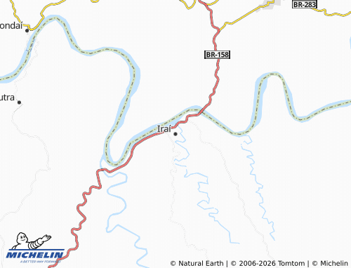 Mapa MICHELIN Iraí - ViaMichelin