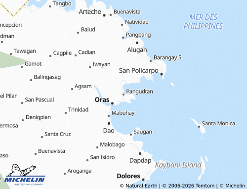 Mappa MICHELIN Pangudtan - ViaMichelin