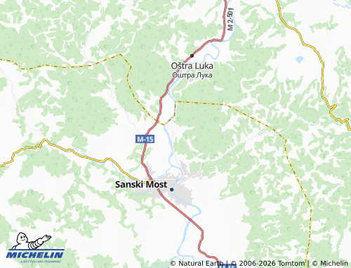 Mappa MICHELIN Trnova - ViaMichelin