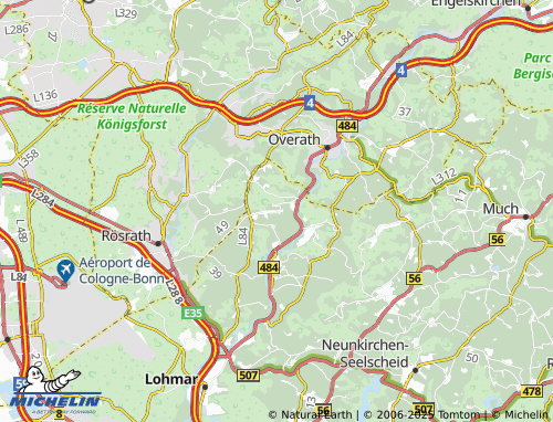 Mapa MICHELIN Honrath - ViaMichelin