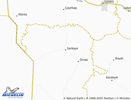 MICHELIN Sarıkaya map - ViaMichelin