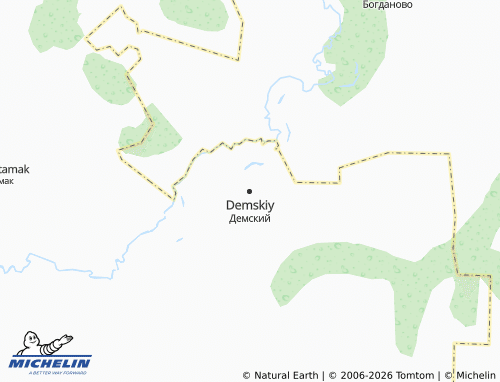 MICHELIN-Landkarte Demskiy - ViaMichelin