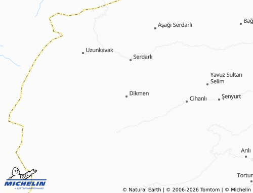 MICHELIN Dikmen map - ViaMichelin