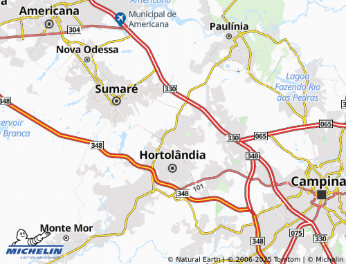 MICHELIN Jardim Nossa Senhora Auxiliadora map - ViaMichelin