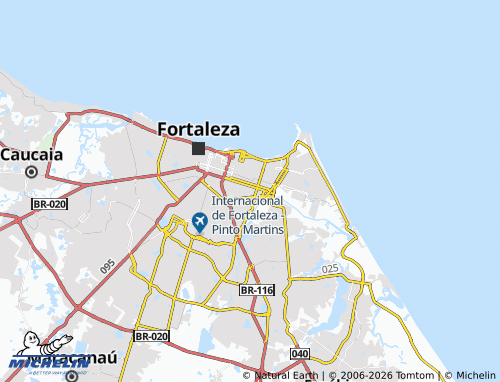 MICHELIN Dionísio Torres map - ViaMichelin