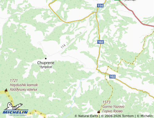 Mappa MICHELIN Replyana - ViaMichelin