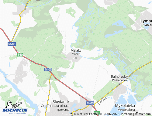 Mappa MICHELIN Maiaky - ViaMichelin