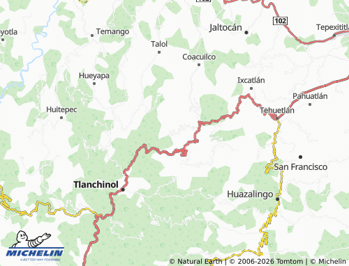 Carte MICHELIN Tolapa - ViaMichelin