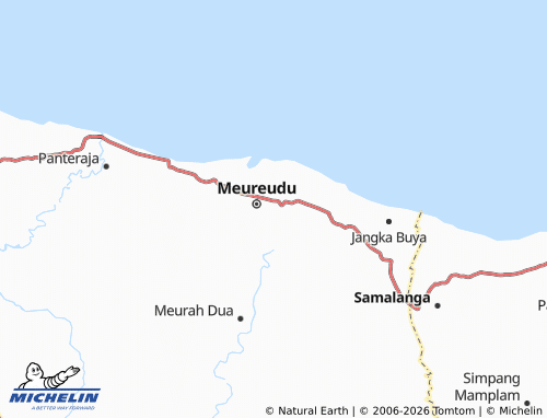 MICHELIN Manyang Cut map - ViaMichelin