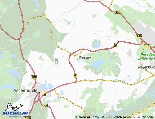 MICHELIN Pinnow map - ViaMichelin