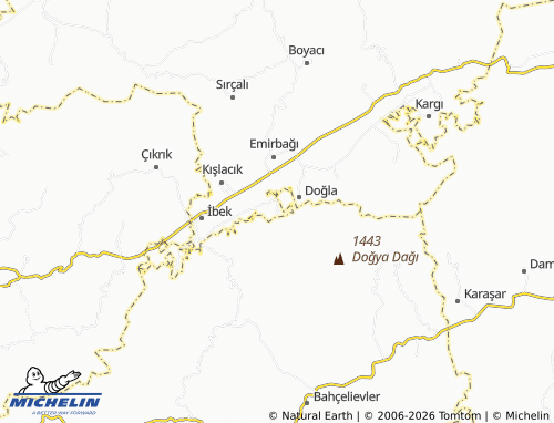 Mappa MICHELIN Bükse - ViaMichelin