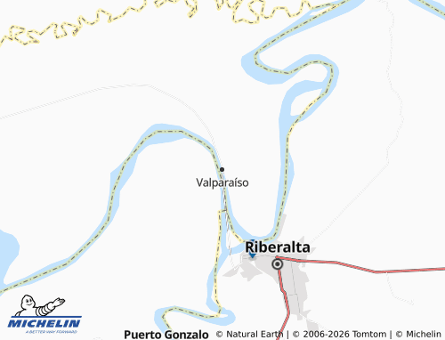 MICHELIN Valparaíso map - ViaMichelin