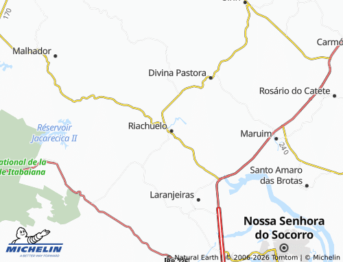 Mappa MICHELIN Riachuelo - ViaMichelin