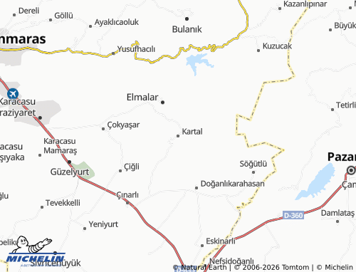 Mappa MICHELIN Kartal - ViaMichelin
