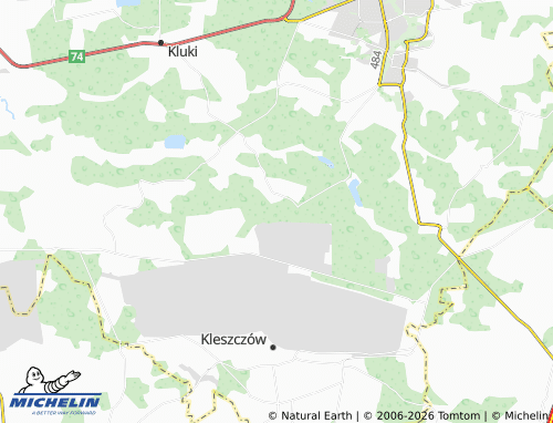 MICHELIN-Landkarte Rogowiec - ViaMichelin