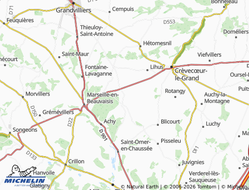 Mapa MICHELIN Haute-Épine - ViaMichelin