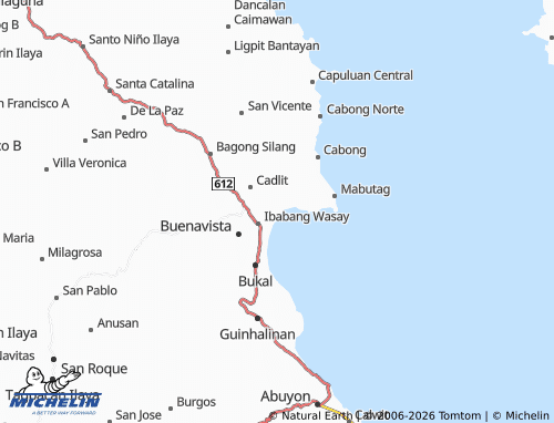 MICHELIN Sabang Piris map - ViaMichelin