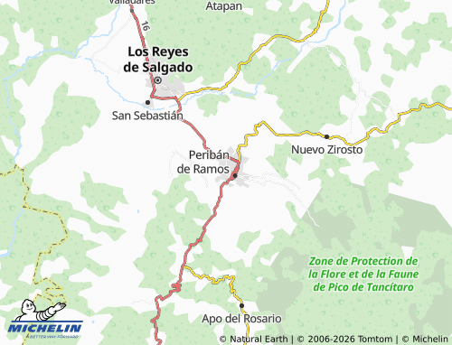 MICHELIN Estrada map - ViaMichelin
