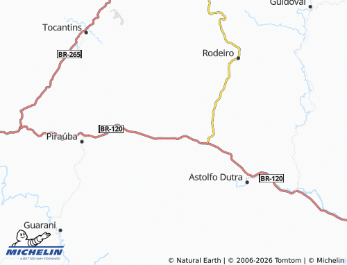 Mapa MICHELIN Santana do Campestre - ViaMichelin