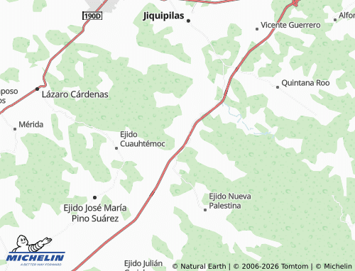 MICHELIN Miguel Hidalgo map - ViaMichelin