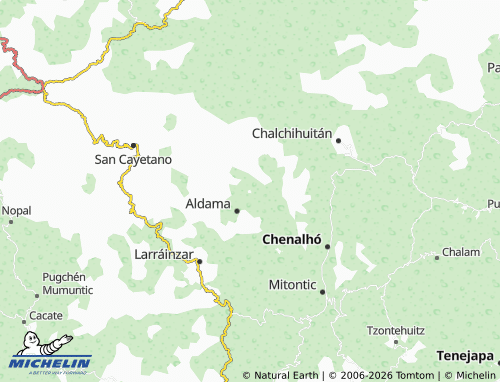 MICHELIN Centro Santa Martha map - ViaMichelin