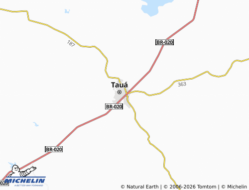 Mappa MICHELIN Alto Brilhante - ViaMichelin