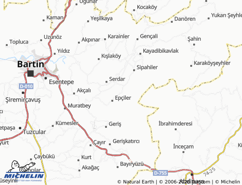Carte MICHELIN Hasanlar - ViaMichelin