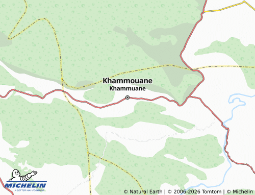 MICHELIN Khammuane map - ViaMichelin
