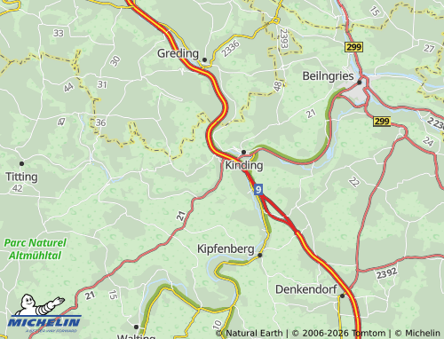 Mappa MICHELIN Enkering - ViaMichelin