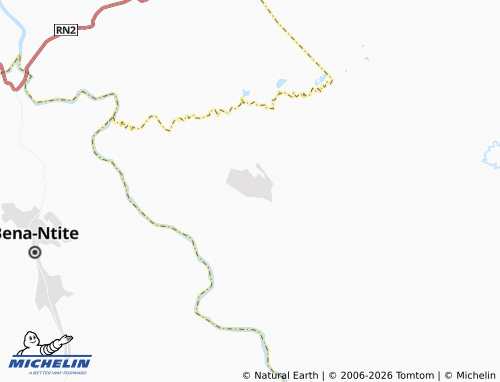 MICHELIN-Landkarte Bena-Kabala - ViaMichelin