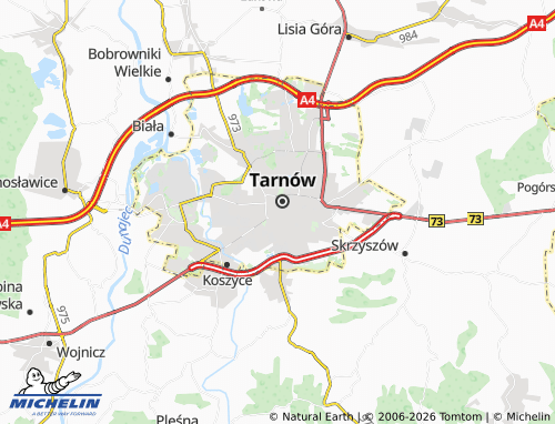 MICHELIN Starówka map - ViaMichelin