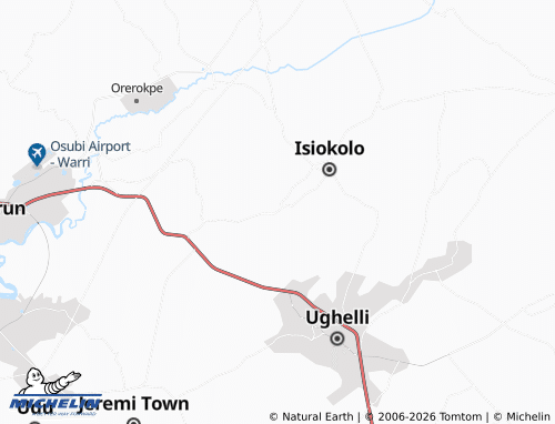 Mappa MICHELIN Orokpor - ViaMichelin