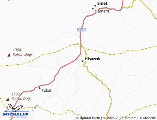 MICHELIN 82. Yıl map - ViaMichelin